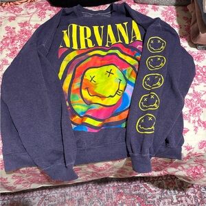 Women’s Nirvana Purple Sweatshirt